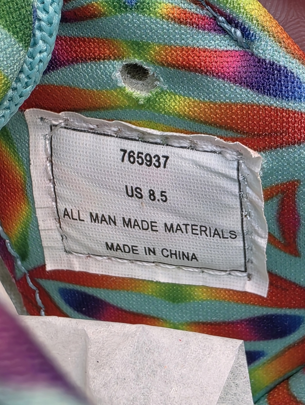 Tony Little Cheeks Multi Sport Gel Trainers Aqua Blue/Teal/Multi Size 8.5 - Picture 10 of 16